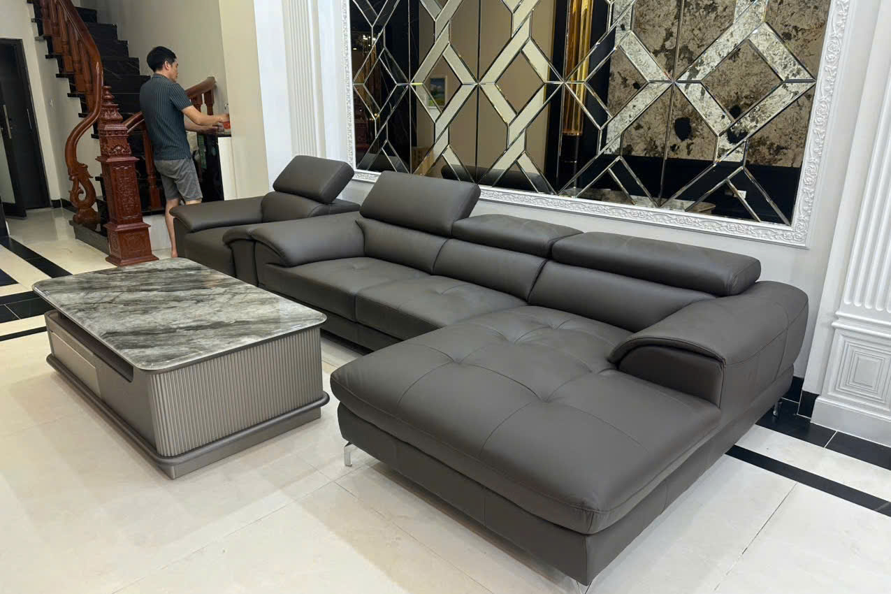 ERADO BÀN GIAO THÀNH CÔNG COMBO NỘI THẤT PHÒNG KHÁCH CHO GIA ĐÌNH CHỊ HUYỀN Ở HÀ ĐÔNG